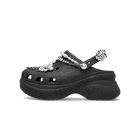 Bae Wedding Glitter Clogs - Black