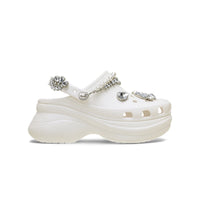 Bae Wedding Glitter Clogs - White