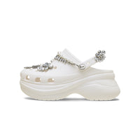 Bae Wedding Glitter Clogs - White