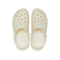 Classic Platform Glitter Clogs - Chalk