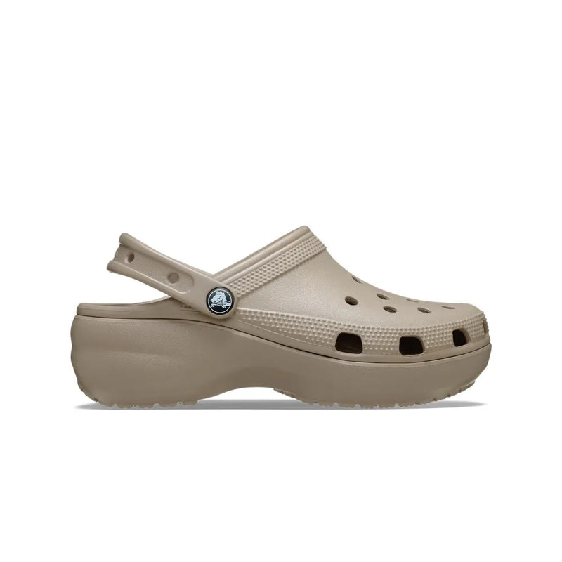 Classic Platform Clogs - Taupe