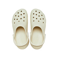 Platform Classic Clogs - Bone