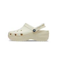 Platform Classic Clogs - Bone