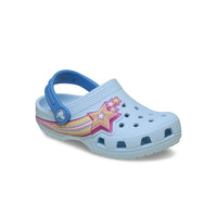 Toddlers' Classic Star Lights Clogs - Blue Frost