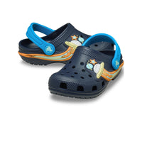 Toddlers' Classic UFO Lights Clogs - Navy
