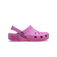 Kids' Classic Watercolor Marbled Clogs - Pink Swirl