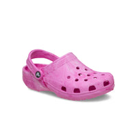 Kids' Classic Watercolor Marbled Clogs - Pink Swirl
