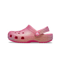 Kids' Classic Iridescent Glitter Clogs - Dragon Fruit