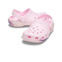 Kids' Classic Star Sparkle Shaker Clogs - Pink Milk