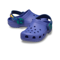 Toddlers' Classic Imagination Lights Back Strap Clogs - Sapphire