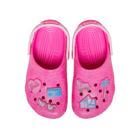 Kids' Classic Mattel Pink Barbie Clogs - Multi Color