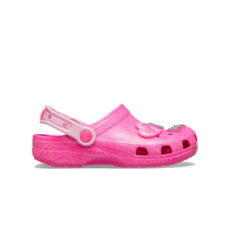 Kids' Classic Mattel Pink Barbie Clogs - Multi Color