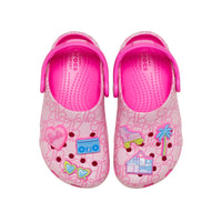 Toddlers' Classic Mattel Pink Barbie Clogs - Multi Color
