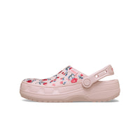 Classic Crafted Floral Clogs - Pink
