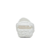 Classic Geometric Clogs - White
