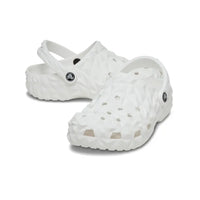 Classic Geometric Clogs - White