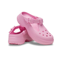 Classic Mary Jane Clogs - Pink Tweed