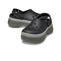 Classic Stacked Clogs - Black