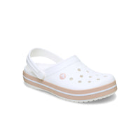 Crocband Clogs - White / Pink Caramel