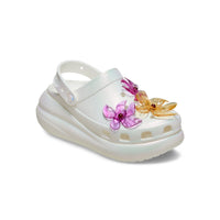 Crush Pearlized Florals Clogs - White