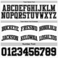 Custom Basketball Jersey - Reversible Black White Double Side Sublimation Set