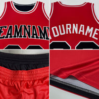 Custom Basketball Jersey - Reversible Black Old Gold-White Double Side Sublimation Set