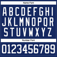 Custom Hockey Jersey - Royal White