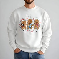Gingerbread Sonographer Sweater, Ultrasound Tech Christmas Sweatshirt, Radiology Holiday Crewneck, Medical Sonography Xmas Pullover