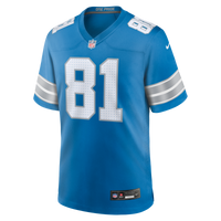 Detroit Lions Calvin Johnson Blue Team Retired Game Jersey
