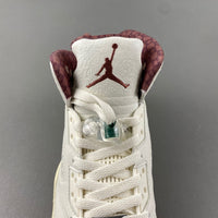 Low Top Sneakers, Burgundy White Green Colorway, Mismatched Colorway, Lace Up Design, Casual Gift for Sneaker Fans