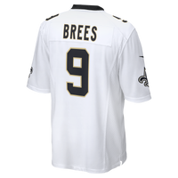 New Orleans Saints Drew Brees White Game Jersey