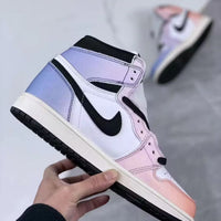 Low Top Sneakers, White Pink Colorway, Lace Up Design, Casual Gift for Sneaker Fans
