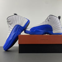 Low Top Sneakers, Blue White Colorway, Lace Up Design, Casual Gift for Sneaker Fans