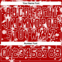 Holiday Winter Personalized Name Number Hooded Sweatshirt, Custom Christmas Snowflake Hoodie, Custom Xmas Sports Fan Pullover Present
