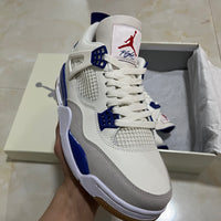 Sneakers, Blue White Colorway, Lace Up Design, Casual Gift for Sneaker Fans
