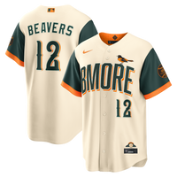Baltimore Orioles Dylan Beavers Cream 2026 City Connect Stadium Jersey