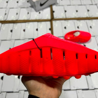 Slides, Red Colorway, Slip On Design, Casual Gift for Shoe Lovers