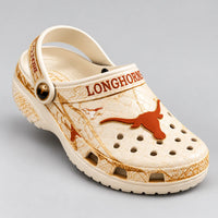 TEX Steerhead - Burnt Orange Mark on Ivory Clogs