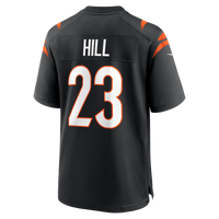Cincinnati Bengals Daxton Hill Black Player Game Jersey