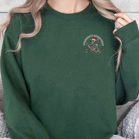 Skeleton Nurse Xmas Sweatshirt, Emergency Department Christmas Sweatshirt, Healthcare Holiday Sweatshirt, ER Medical Staff Crewneck Present