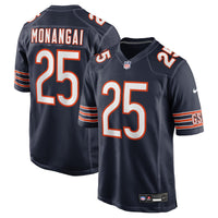 Chicago Bears Kyle Monangai Navy Team Game Jersey