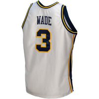Dwyane Wade White Marquette Golden Eagles College Vault 2002/03 Authentic Jersey