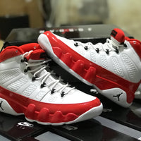 Sneakers, White Red Colorway, Patent Leather Footwear, Lace Up Design, Casual Gift for Sneaker Fans