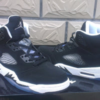 Sneakers, Black White Colorway, Lace Up Design, Casual Gift for Sneaker Fans