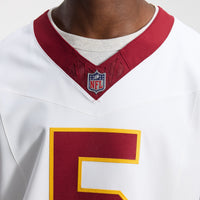 Washington Commanders Jayden Daniels White Alternate 2 Super Bowl Era Elite Jersey