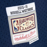 Oklahoma City Thunder Russell Westbrook 2015 Alternate Jersey - Ash Blue