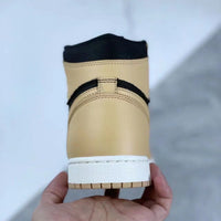 Sneakers, Black Beige Colorway, Lace Up Design, Casual Gift for Sneaker Fans