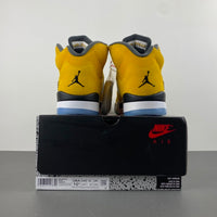 Low Top Sneakers, Yellow Colorway, Lace Up Design, Casual Gift for Sneaker Fans