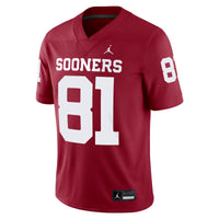 Mark Andrews Oklahoma Sooners Alumni Player Game Jersey - Crimson