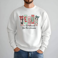 Christian Christmas Sweatshirt, Jesus Is the Reason Sweatshirt, Faith Holiday Crewneck, Religious Christmas Sweatshirt, Christian Xmas Present